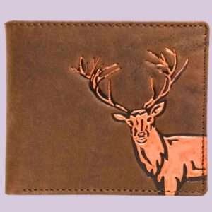 Vintage Brown RFID Leather Wallet