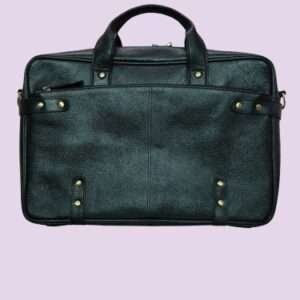 Black Men’s Genuine Leather Bag